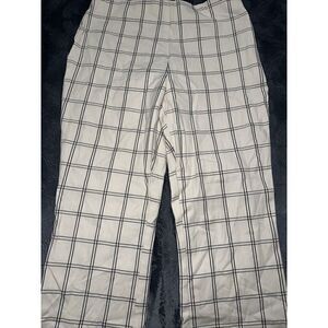 A New Day Women's Size 8 Glen Plaid Side Zip Stretch Dress Pants. NWOT. P